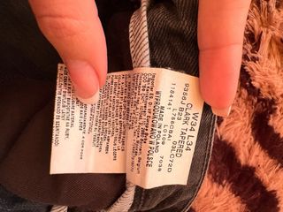 Jeans Lee Clark Tapered W34 L34 - Denim Scuro