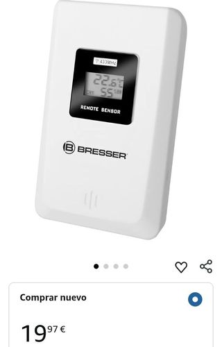 Sensor remoto Bresser 433MHz