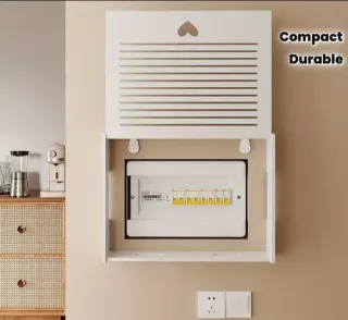 Caja madera ventilada para router