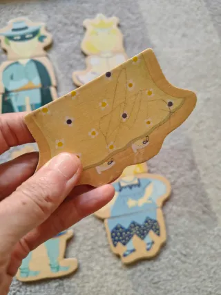 Puzzle magnético Djeco personajes