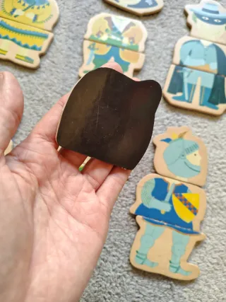 Puzzle magnético Djeco personajes