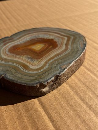 Ágata 100% Natural con Geoda