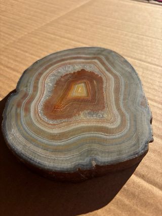 Ágata 100% Natural con Geoda