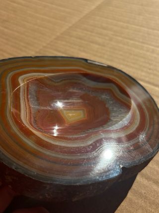 Ágata 100% Natural con Geoda