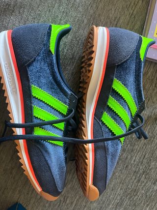 Zapatillas Adidas SL 72 Azul y Verde