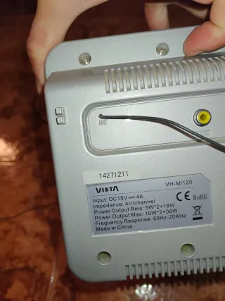 Mini cadena radio Vieta VH-MI120.