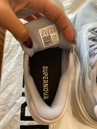 Adidas Supernova Stride Gris Rosa