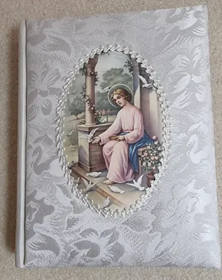 Caja Niño Jesús con paloma