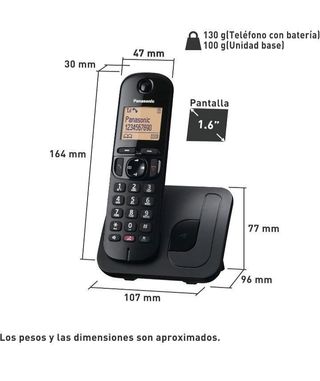 Teléfono inalámbrico Panasonic