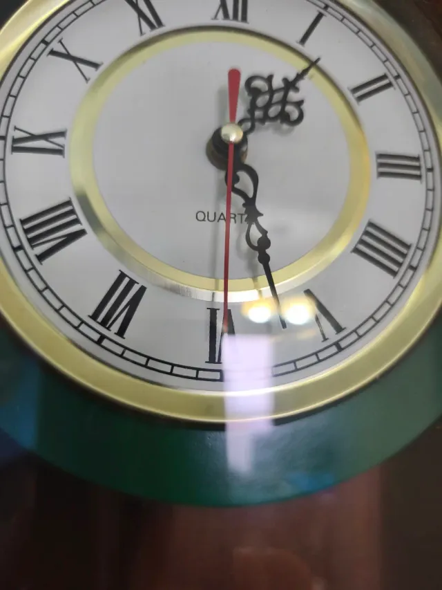 Reloj de pared Quartz madera