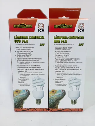Lámpara Compacta UVB 10.0 ICA 26W