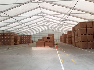 Naves y carpas industriales de almacenaje Aragón