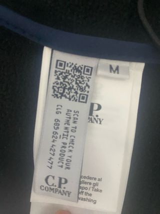 Chaqueta CP Company Google Azul