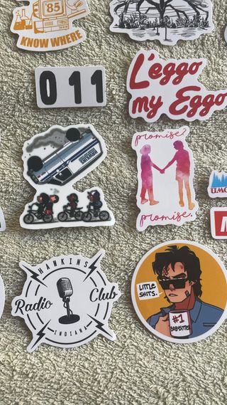 Pegatinas de series y películas