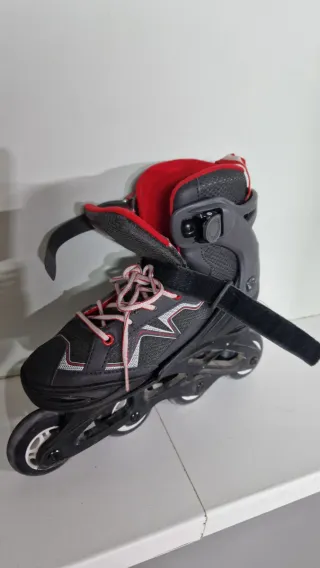 Patines en Línea Oxelo talla 35 con funda