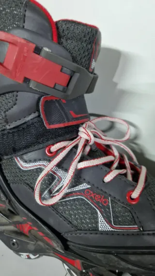 Patines en Línea Oxelo talla 35 con funda
