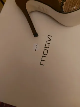 Stivaletti Motivi maculati tacco alto n 38