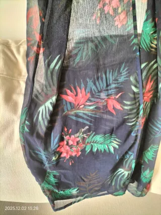 Bata kimono verano flores