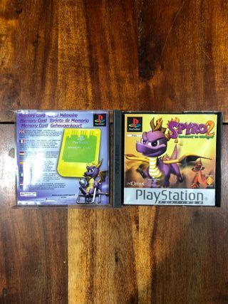 Spyro 2 gateway to glimmer ps1 platinum