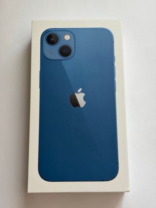 iPhone 13 128GB Azul + Cristal Templado + Caja