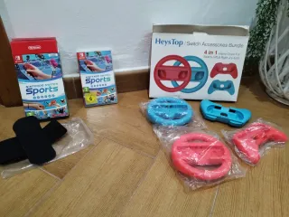 Juego Nintendo Switch Sports + Accesorios