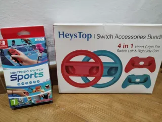 Juego Nintendo Switch Sports + Accesorios