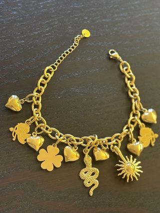 Bracciale con ciondoli sonaglio