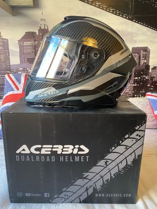 Casco Acerbis Tarmak Carbono Talla M nuevo