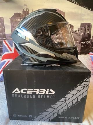 Casco Acerbis Tarmak Carbono Talla M nuevo