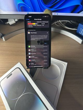 iPhone 14 Pro Max 128GB Negro/Gris