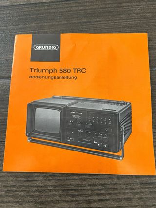 Grundig Triumph 580 TV Radio Cassette