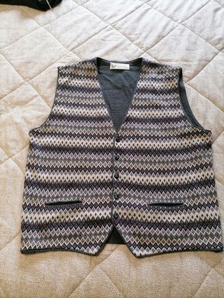 Gilet Senza maniche Uomo lana taglia xl