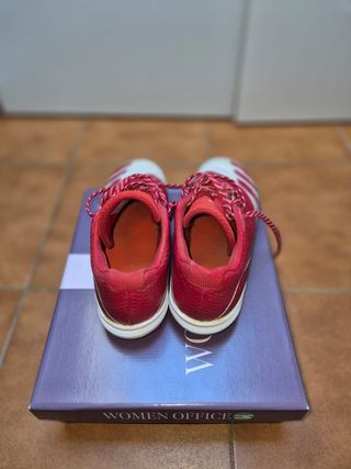 Zapatillas de softball Adidas rojas