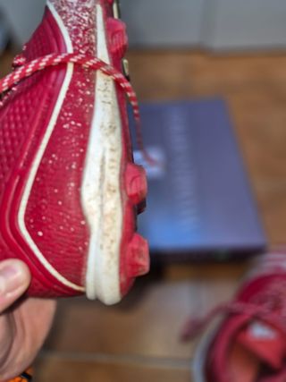 Zapatillas de softball Adidas rojas