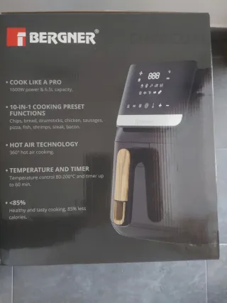 Bergner Air Fryer NUEVO sin utilizar