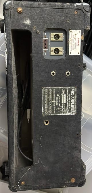 Amplificador Vox guitarra para restaurar