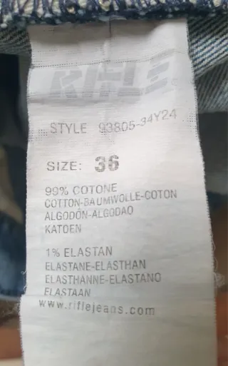 Jeans Rifle vintage azzurro uomo tg. 50 IT 36 US