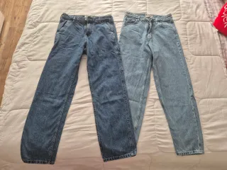 Lote 2 Pantalones Vaqueros Pull&Bear Talla 36