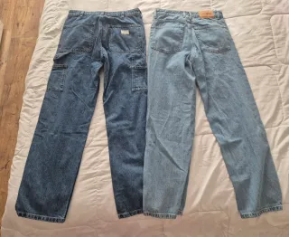 Lote 2 Pantalones Vaqueros Pull&Bear Talla 36