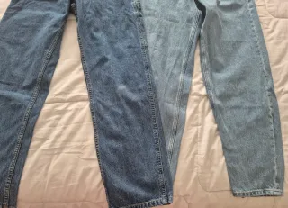 Lote 2 Pantalones Vaqueros Pull&Bear Talla 36