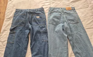 Lote 2 Pantalones Vaqueros Pull&Bear Talla 36
