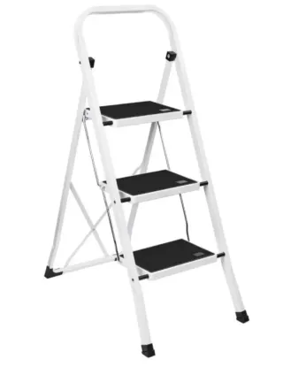 Escalera metálica 3 peldaños