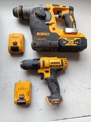 Herramientas DeWalt: Taladro y Rotomartillo