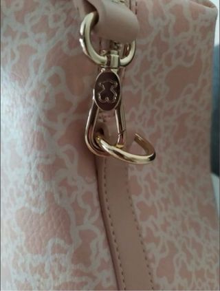 Bolso Tous Beige y Rosa