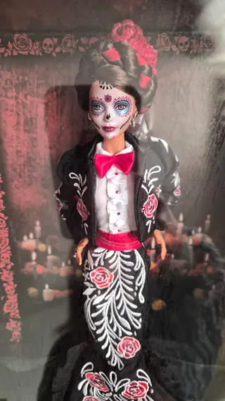 Barbie Dia de Muertos Benito Santos 2022 NRFB