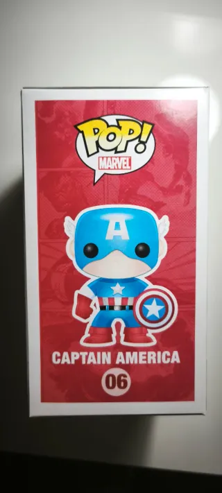 Funko Pop Capitán América 06 Marvel