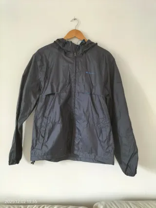 Chubasquero impermeable Quechua azul marino