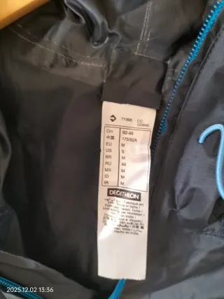 Chubasquero impermeable Quechua azul marino