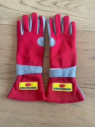 Guantes Kingdragon Talla 8 Racing Rojos