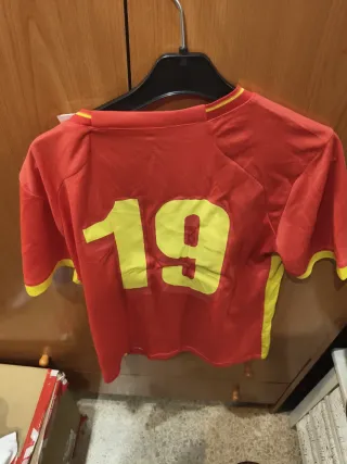Camiseta España Fútbol Infantil Talla 146/152